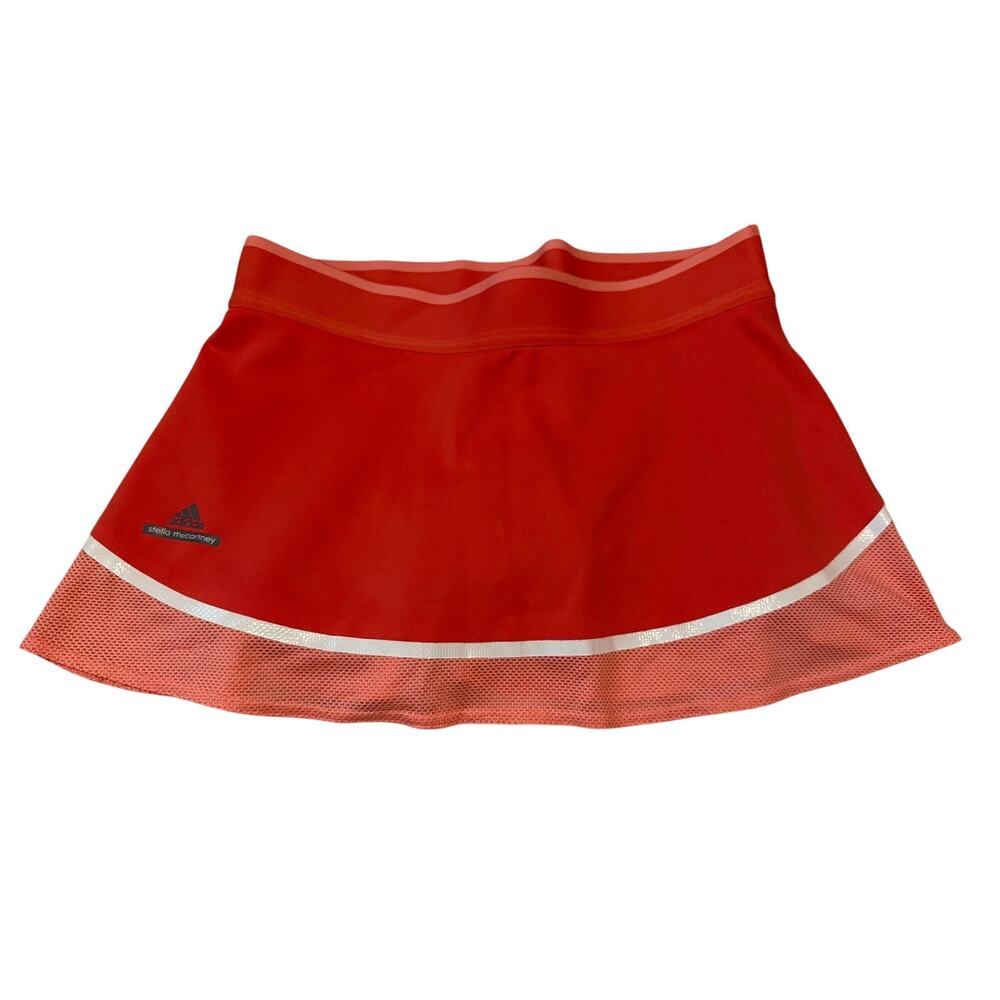Adidas by Stella McCartney Barricade Tennis Skort Coral Orange Red Size Medium